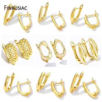 Gold Plated Ear Hooks 1