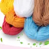 Textured 200M 3mm DIY Macrame Rope Hollow Line Hand-Woven Nylon Cord Hat Bag Shoe Doll Handicrafts Thread 2