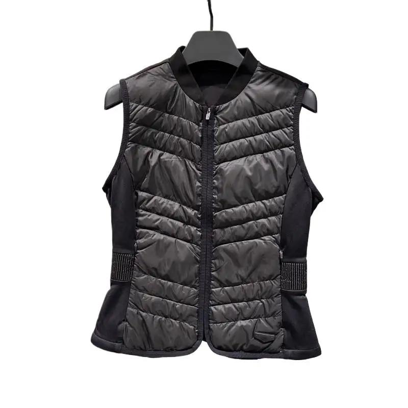 Autumn and Winter New Women's Waist-Controlled Long Sleeves Coat Thermal Sports Comfortable Women's Golf Down
