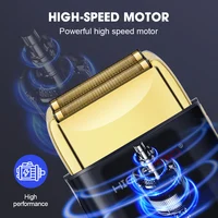 HIENA Hair cutting machine Hair clipperRechargeable Pro Electric Shaver For Men Hair Beard Electric home appliance Christmas 2