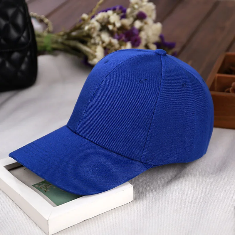 Universal Baseball Kappe Mode Retro Einfarbig Männer Frauen Outdoor Sport Casual Hut – Detail 10