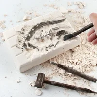 Dinosaur Fossil Excavation Kits Education Archeology Exquisite Jurassic Toy Set Game Action Children Figure Skeleton Model Gift 2