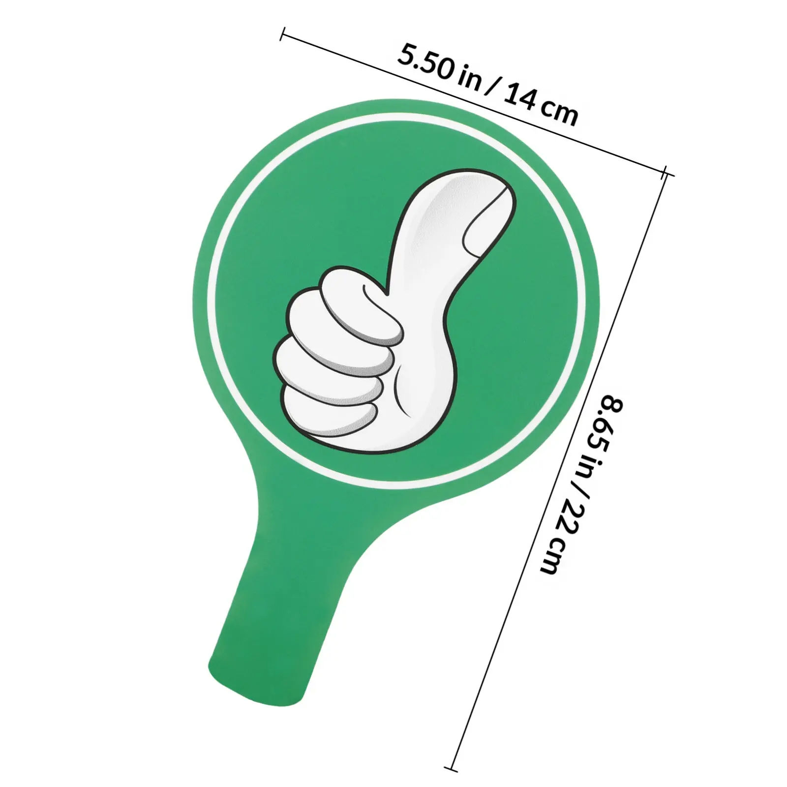 교실 투표 및 평가 활동을 위한 양면 보드 투표 패들, 재사용 가능하고 가벼운 휴대용 학생 반응판