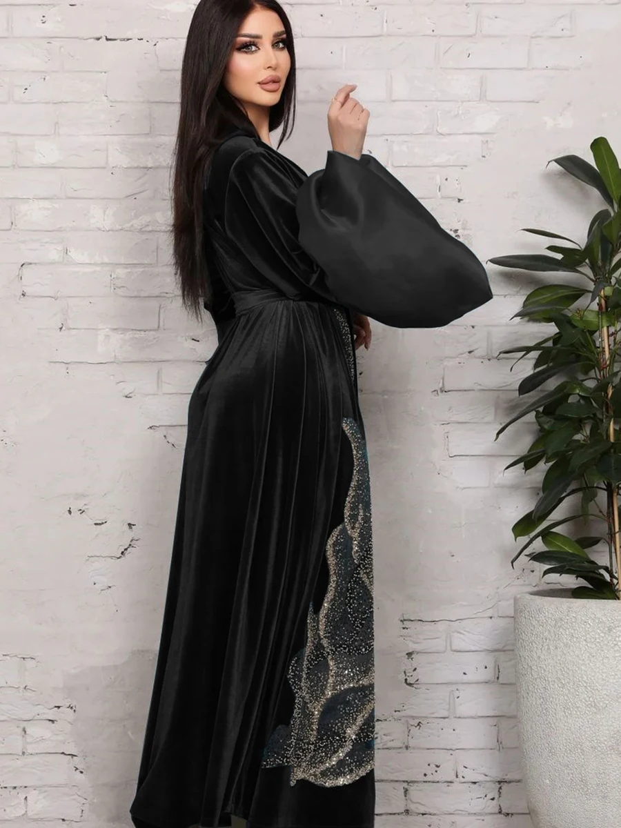 新品タグ付き♡ミストレアス♡Cape Set Velvet Dress♡ブラック Golden Era Cape in Black Velvet | Retro Inspired Clothing – Vixen