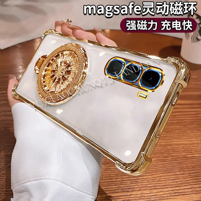 حافظة لهاتف انفينيكس هوت 60 برو بلس 60i مع حامل جي...