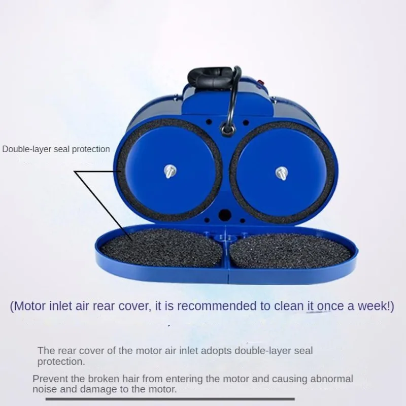 Pet Dryer Blowerpet Dog Grooming Hair Dryer Holderpet Dog Hair 2 in 1 Accessoriespet Vent Cleaning Kit