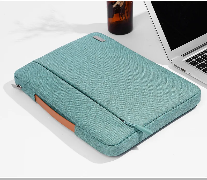 Laptoptasche 13,3 14 15,6 Zoll Hülle für MacBook Air Pro 16 Xiaomi Redmi Huawei Notebook-Tasche Herren Damen Tragbare Handtasche Aktentasche – Detail 13