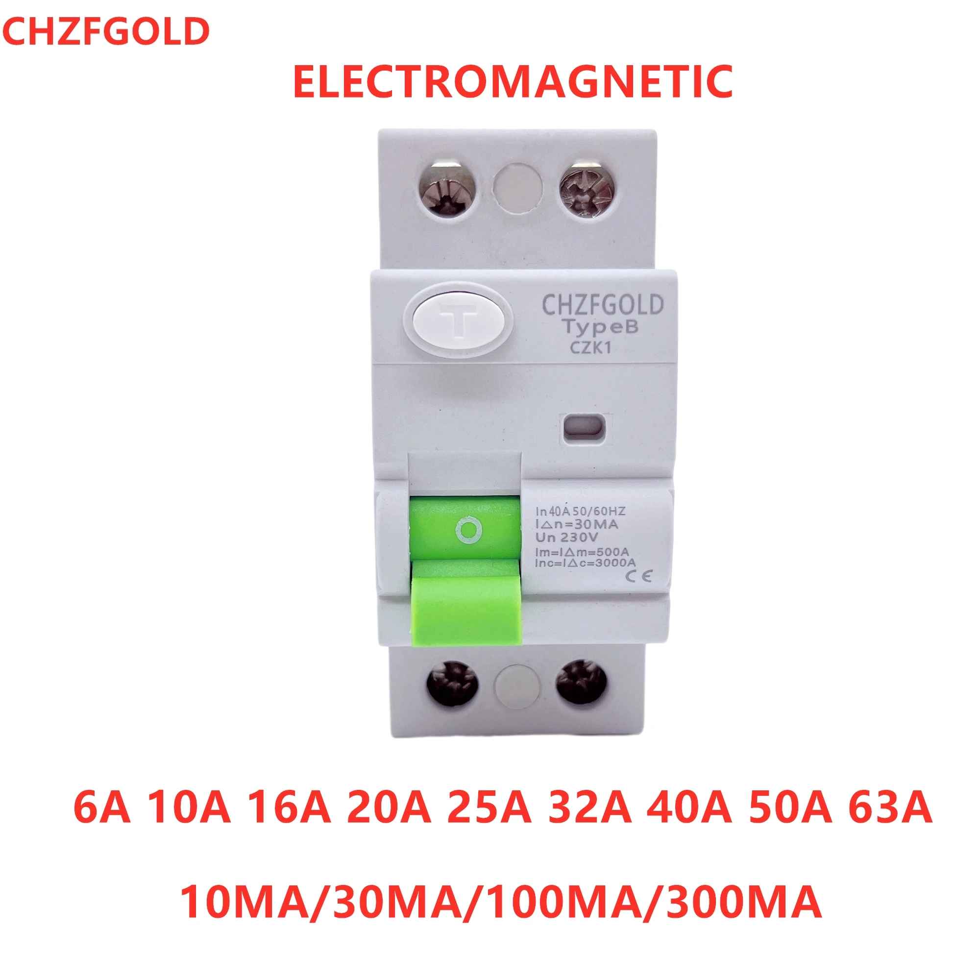 Residual Current Circuit Breaker RCCB RCD ELCB Electric Vehicle
