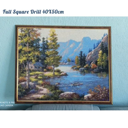 5D DIY Diamond Painting Summer Landscape Diamond Embroidery Cross Stitch Tree Full Square Mosaic Nature New Home Decor diamond painting