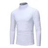 Spring Autumn Thin Men Pullovers Sweaters Turtleneck Knitted Sweater For Men Cotton Clothing Male Sweaters Full Black White Tops 6