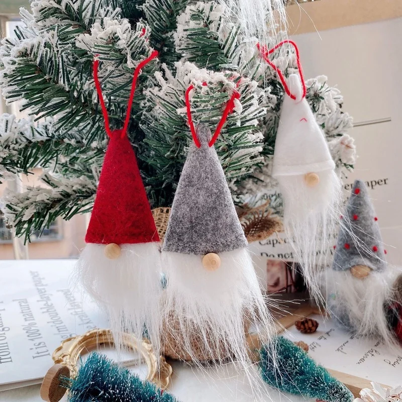 Festive Holiday Gnome Dolls for Christmas & New Year Decorations
