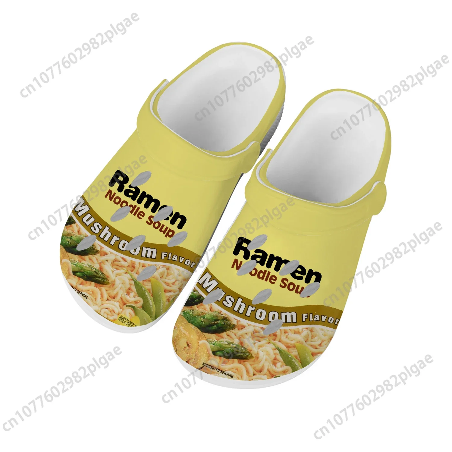 Funny Maruchan Ramen Noodles 3D Print Men Women Clogs Slippers Kid Shoes EVA Ligtweight Sandals Summer Beach Outdoor-1