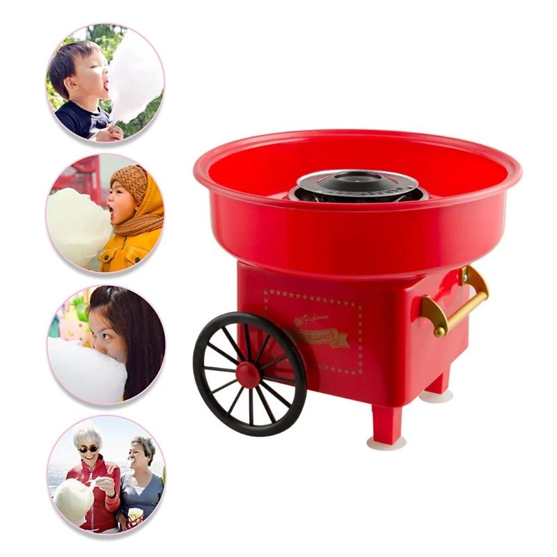 Mini Sweet Automatic Cotton Candy Machine Household DIY 500W Cotton Candy Maker