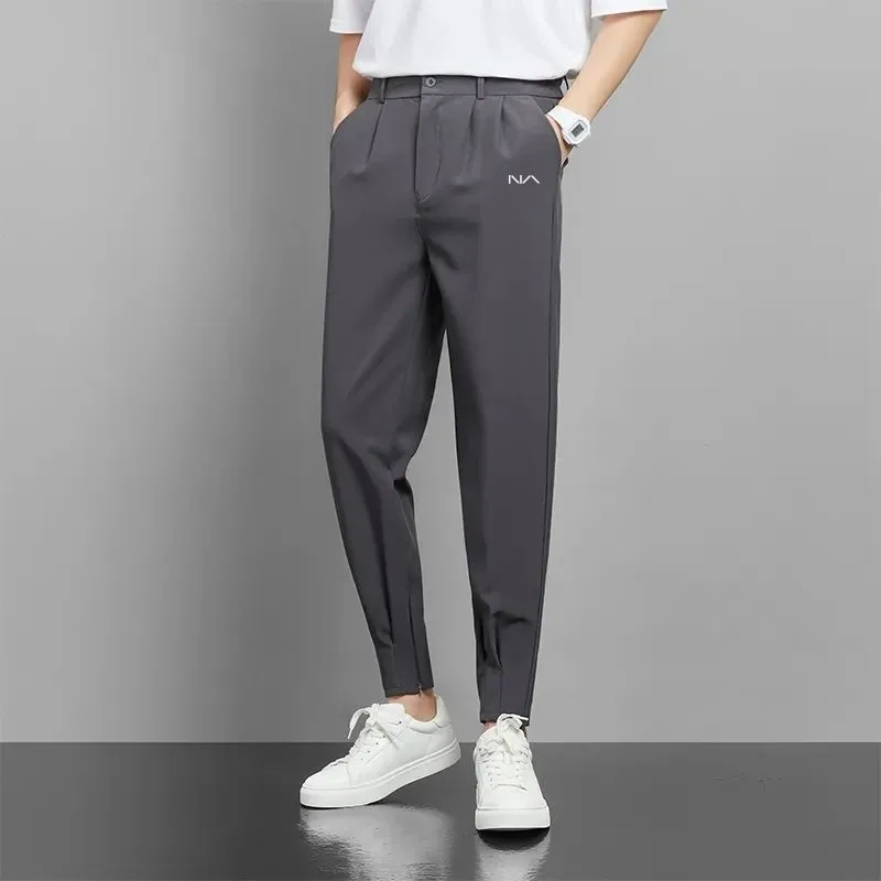

2024 Golf wear, new summer men's golf pants, fashion stretch slim golf pants, high quality new men's sports Haren pants