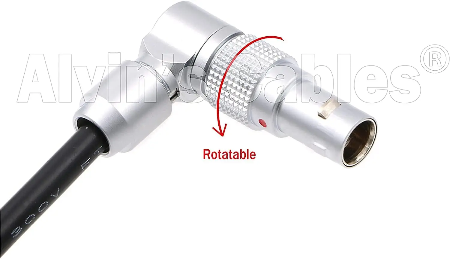 ARRI-Alexa 카메라 Alv용 SmallHD-702-Bright Rotatable-2핀 직각-2핀 수 코드용 Teradek-Bolt-무선 전원 케이블