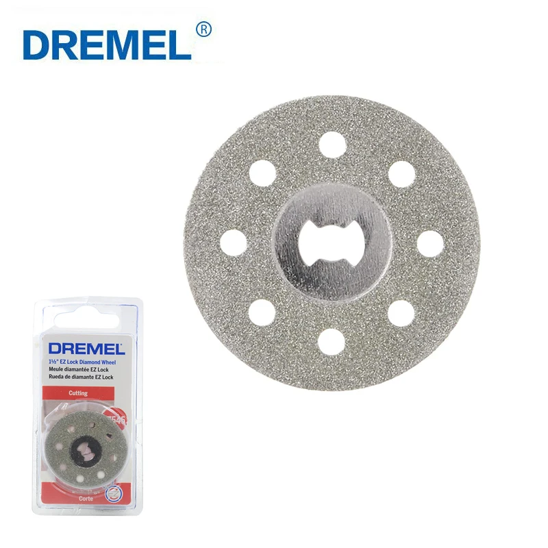Dremel EZ545 EZ Lock Diamond Cutting Wheel Rotary Tool Attachment, Cuts Tile/Ceramics, 1-1/2-in | Canadian Tire