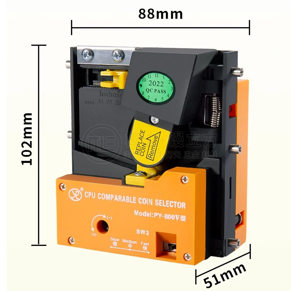 シングルコインエントリーメカニズムゲーム機エントリードアゲームアクセサリー機械式アクセスコインドア 1 個 TW-130B コイン アクセプタ高度なフロントエントリシングルセレクター自動販売機アーケードコイン - AliExpress