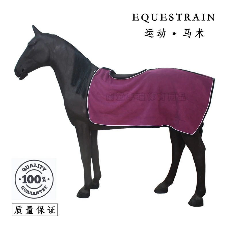 Polar Fleece Training Horsecloth Single Layer Soft Riding Practice Horse Blanket Horse's Training Clothes Horse Equestrian