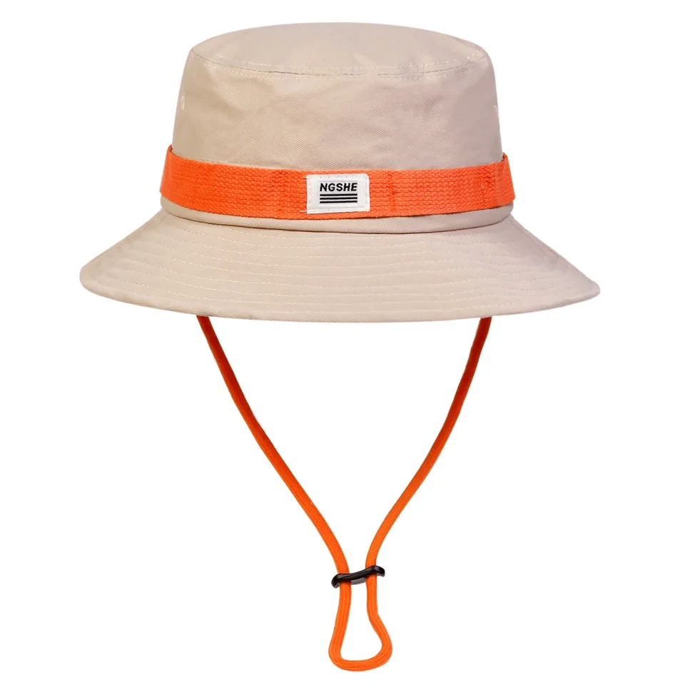 Chapeau Bucket Unisexe - New Zealand Fern Imprimé | Respirant, Protection UV, Pliable | Pour Camping, Randonnée, Plage