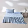1PC Egyptian Cotton Bed Flat Sheet for Double King Queen Bed Solid Color 800 Thread Count Top Sheets Luxurious Durable Bedsheet 6