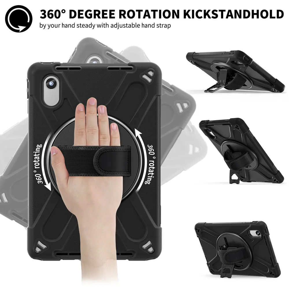 Kids Shockproof Silicone Armor Tablet Case - Durable Protective Cover