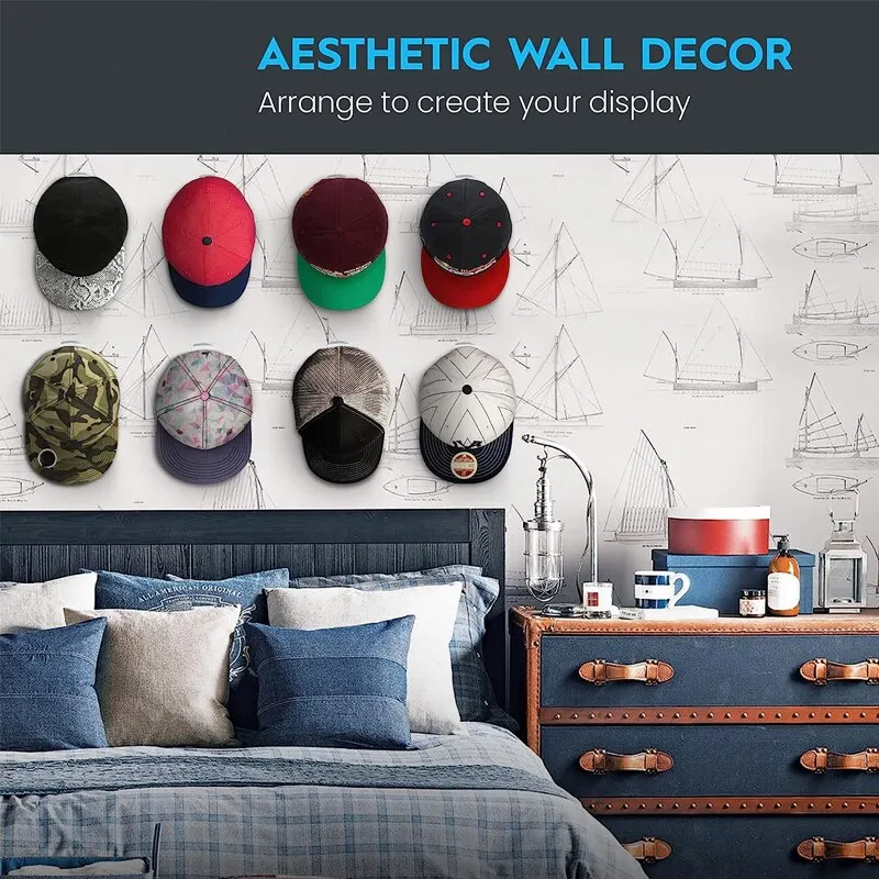 Minimalist Hat Sticking Hooks 3