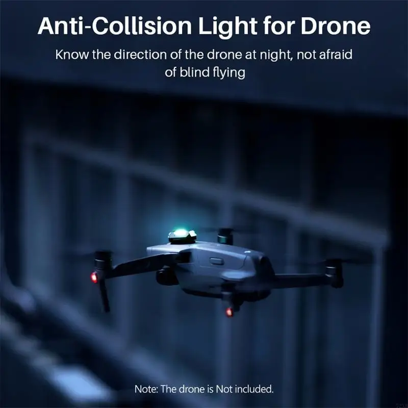 방지 방지 드론 스트로브 경고 DJI-MAVIC AIR에 대한 램프 야간 탐색 2 72XB