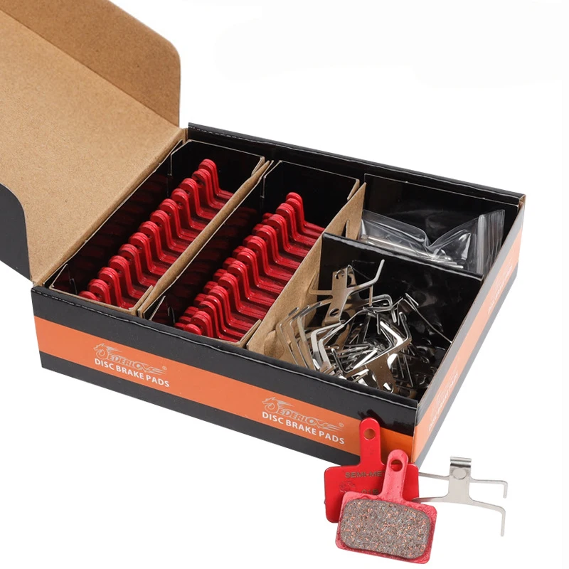 25pairsbicyclediscbrakepadsMountainbikemetalceramicbrakepads