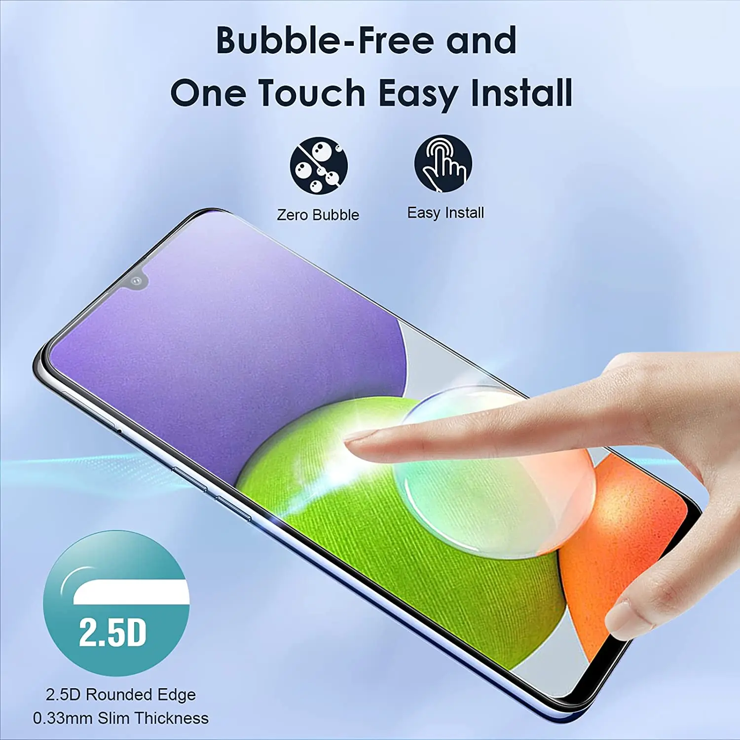 2/4Pcs Tempered Glass For Samsung Galaxy Jump Jump2 5G Screen Protector Glass Film