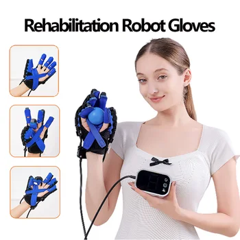 Rehabilitation Robot Gloves Stroke Hemiplegia Intelligent Massage Hand Function Robot Gloves Rehabilitation Training Glove