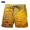 Cool Beer Pattern Beach Shorts For Men Sparkling Wine 3D Printed Swim Trunks Summer Board Shorts Loose Short Pants Streetwear 2