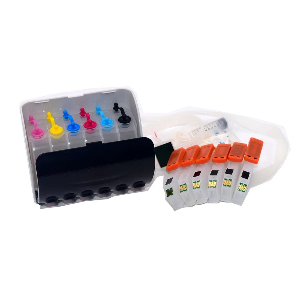 Sistema Ciss Tinta Contínua com Chip Arc Epson Foto Xp55 Xp750 Xp-760 Xp850 Xp960 Xp-950 Xp-960 T2771-t2776 T2431-t2436 - Imagem 6