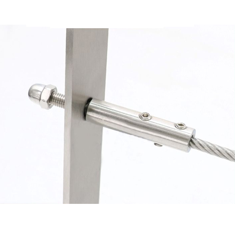 1pc Wire Rope Joint Lock Buckle Connection Terminal Connector Stair Guardrail Tightening 304 stainless steel