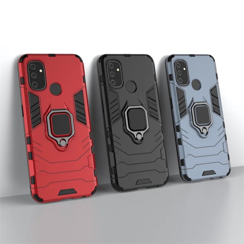 Cover OnePlus Nord N300 Viola Fashion TPU Silicone Ring Holder