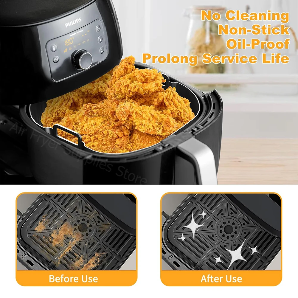 19CM Air Fryer Silicone Liners for Philips 4.2L Series 2000 NA229 NA320/00 air fryer liners,air fryer accessories,air fryer baking tray,air fryer silicone tray