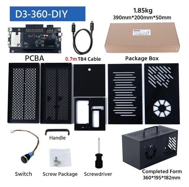 Tarjeta Grafica Externa Para Portatil Carcasa Externa Para Tarjeta