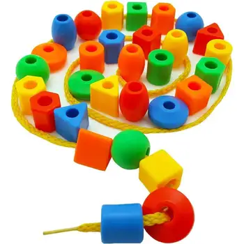 Rainbow Lacing Beads 1