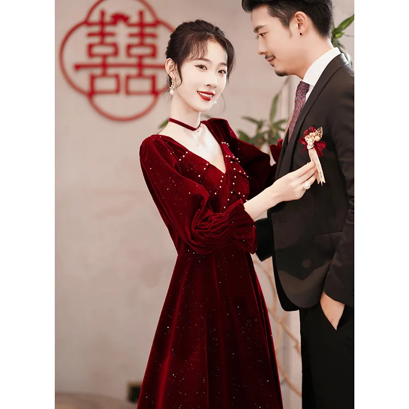 θ ߱ ź  Cheongsam ̵   巹 3/4  v- Qipao   Vestidos  佺Ÿ