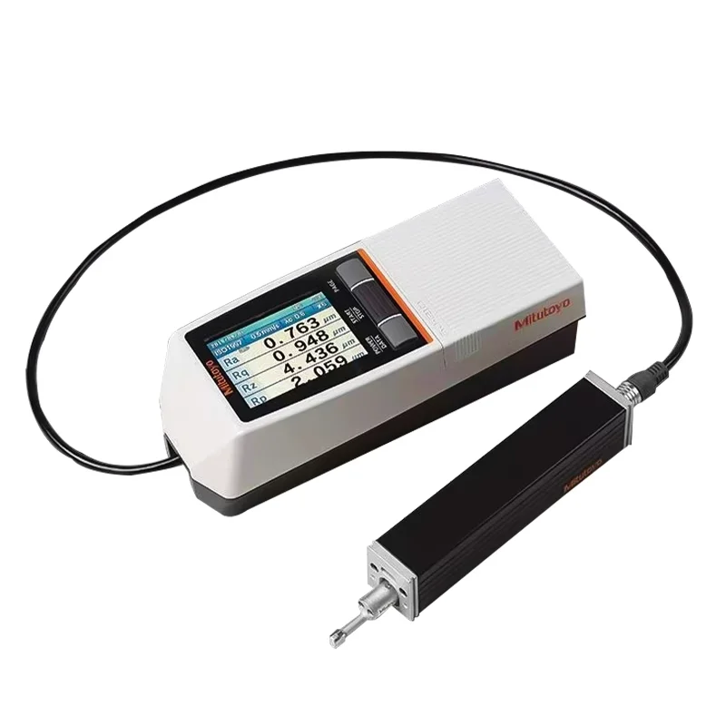 Surftest SJ-210 Portable Digital Surface Roughness Meter Volta 220V Power Electronic 1-Year for Mitutoyo Testing Measurement