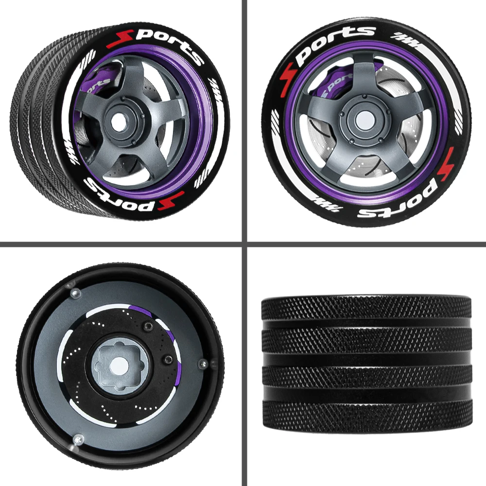 Volante de Metal con Control remoto a control remoto para Sanwa Mt4/mt5/m12/m17 Futaba 4px/7px/10px Flysky Nb4 Ko Ex Nex