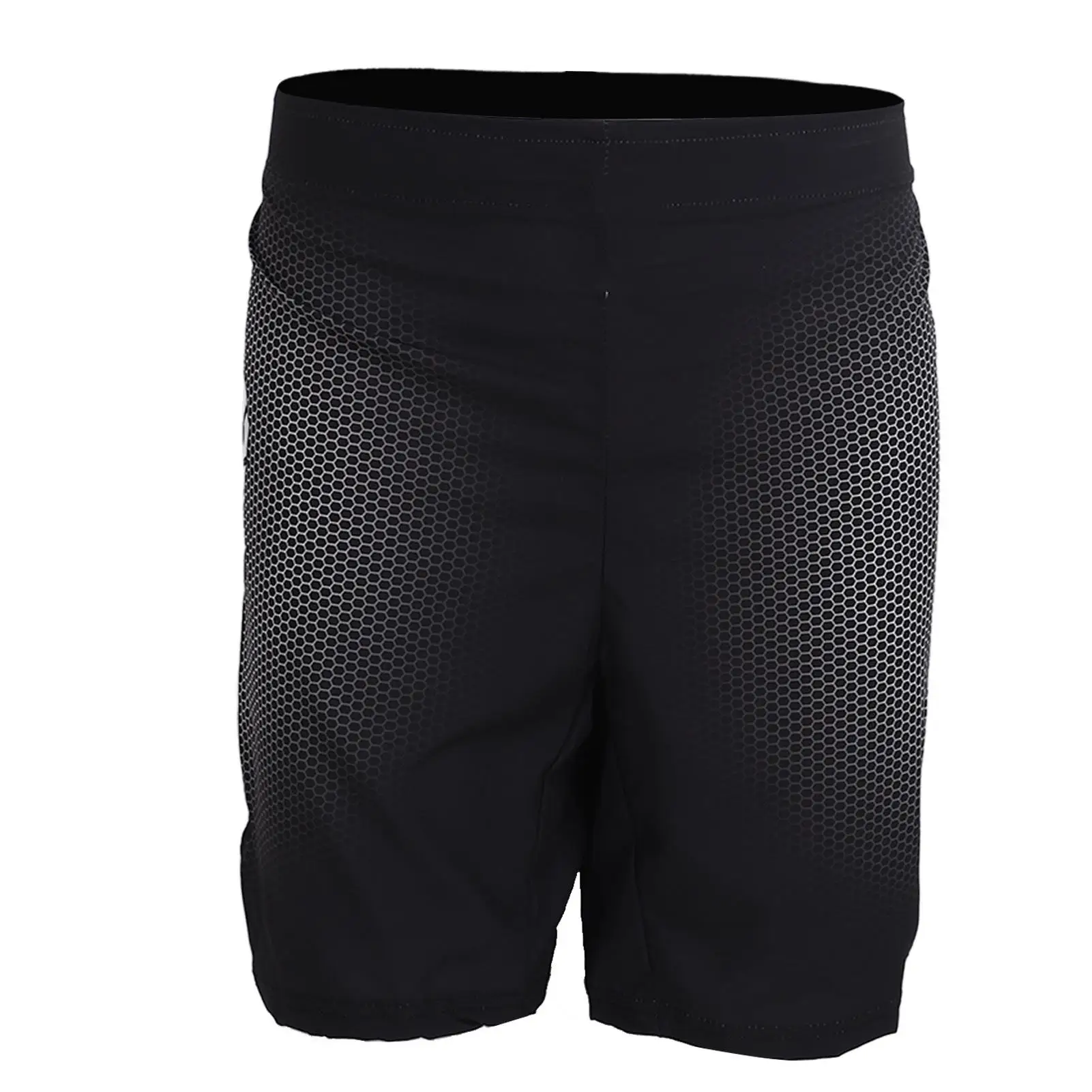 Men's Classic Sport Shorts-Cool Print Mid Waist Polyester for hiking Shorts with Flat Lock Seam