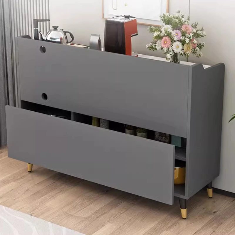Sideboards Side Board Cabinet Sideboard Auxiliary Table for Kitchen Coffee Corner Cupboard White Furniture Vitrina Bathroom Bar