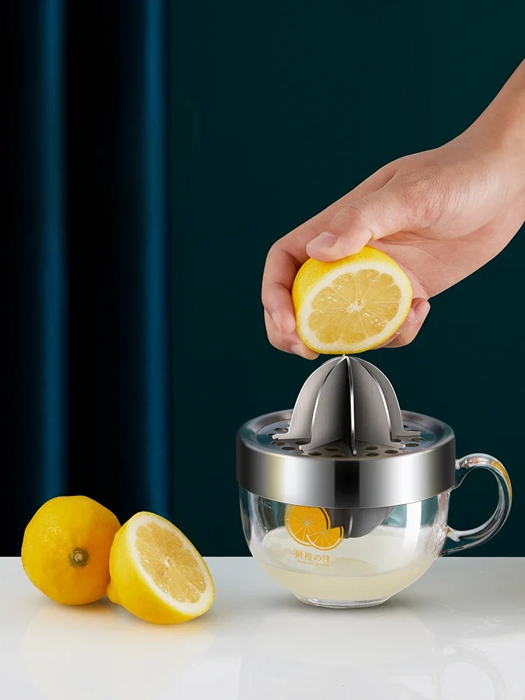 304 Stainless Steel Manual Juicer, Fruit Squeeze Lemon Squeeze