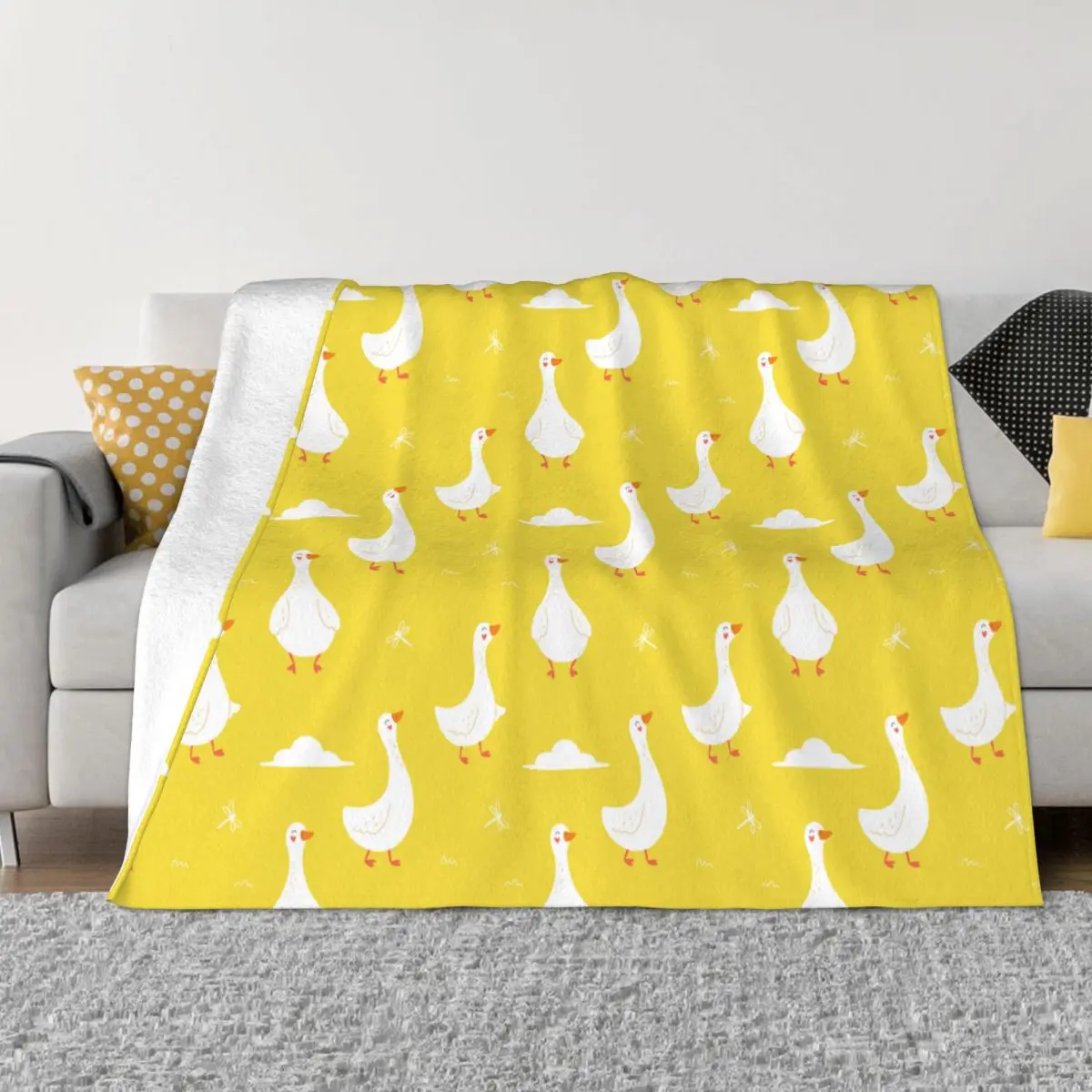 Maxte Cute Cartoon Pattern Fun Sleeping Bag Plus Velvet Warm Blanket for Baby Household 