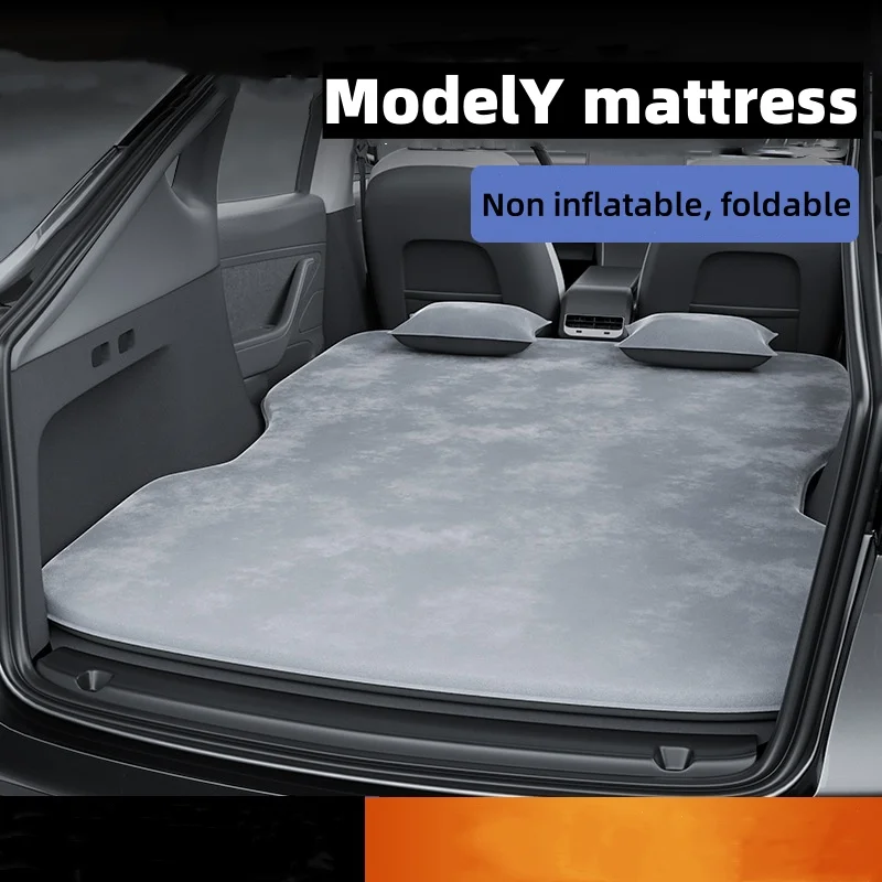 Tesla Mattress Model Y Non Inflatable Car Camping Travel Mattress Model Y3 Car Foldable Trunk