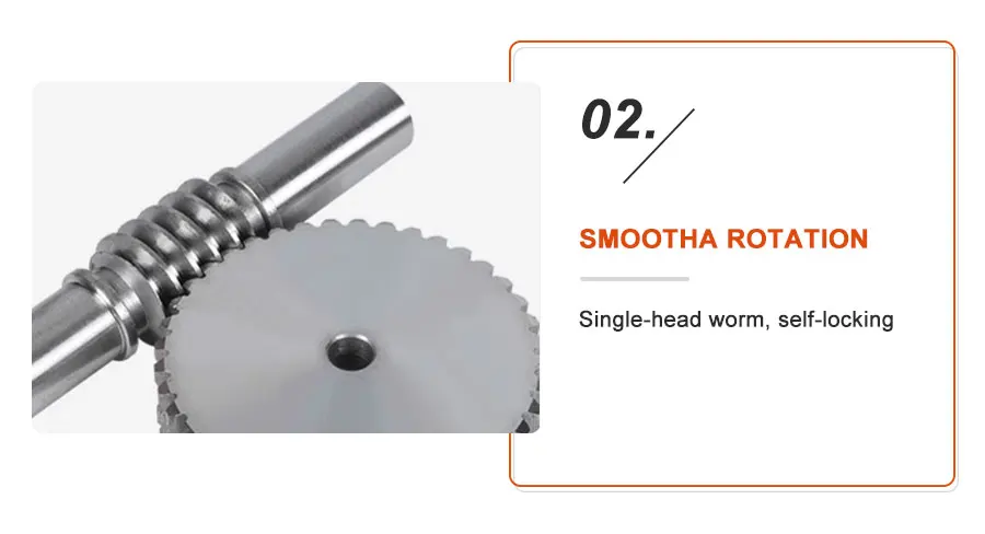 1 Set 4 Modul 10 Zähne 4 Mod Schneckenstange mit Schneckenrad 4M 10T 45 # Stahl-Reduktionsstange 1:10 mit Bearbeitungsloch – Detail 6