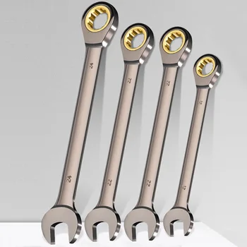 Ratchet Combination Metric Wrench 1