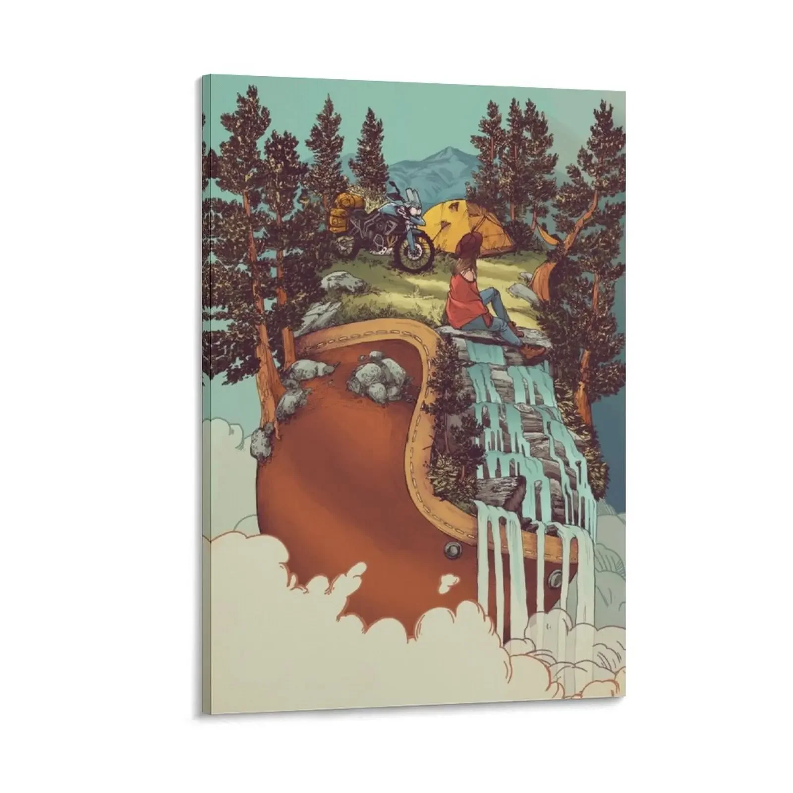 

RMR Limited Edition No-Text Poster Canvas Painting posters for room Decoration for bedroom