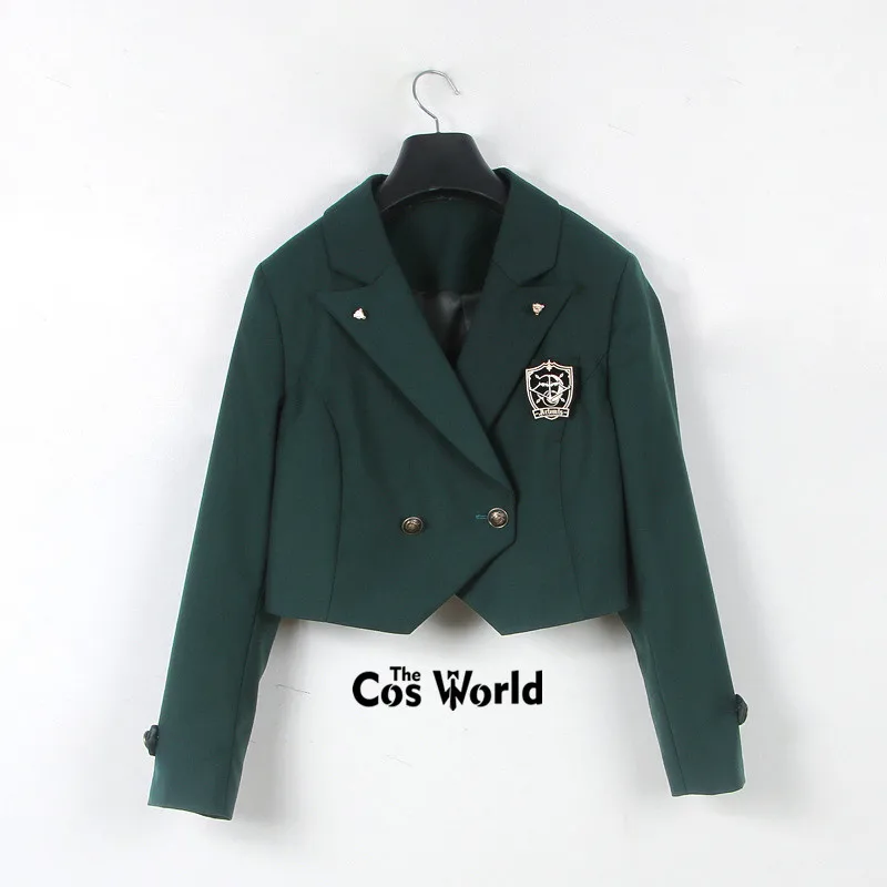 [Green Tea] Japanese Girl's Women's Pinafore Dress Suits JK Class High School Uniform Students Cloths