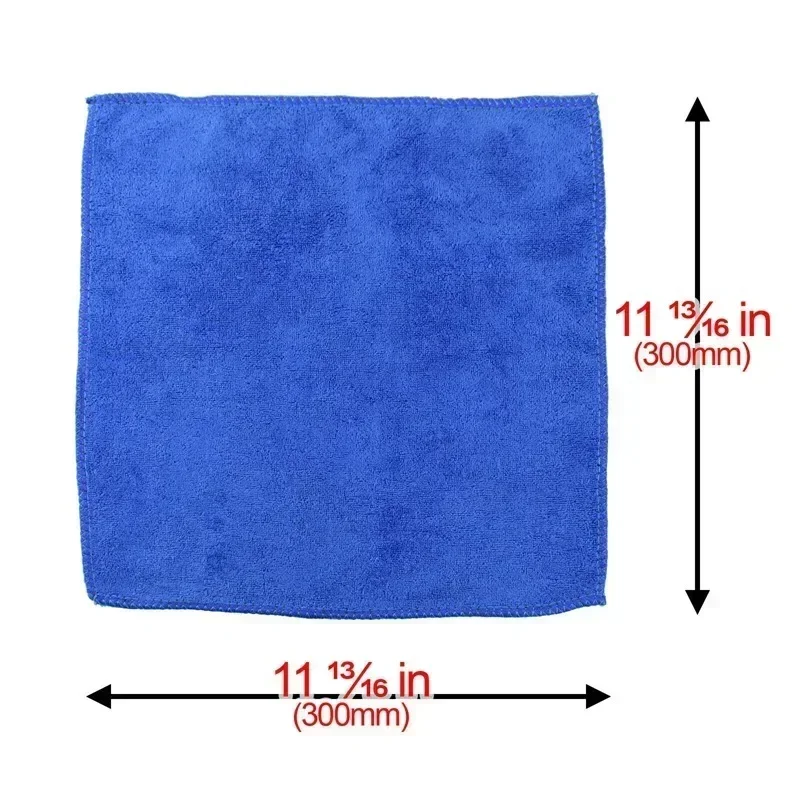 Microfiber Towels Car Wash Drying Cloth Towel Household Cleaning Cloths Auto Detailing Polishing Cloth Home Clean Tools 10Pcs